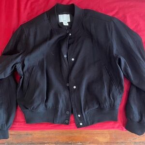 H&M Black Bomber Jacket